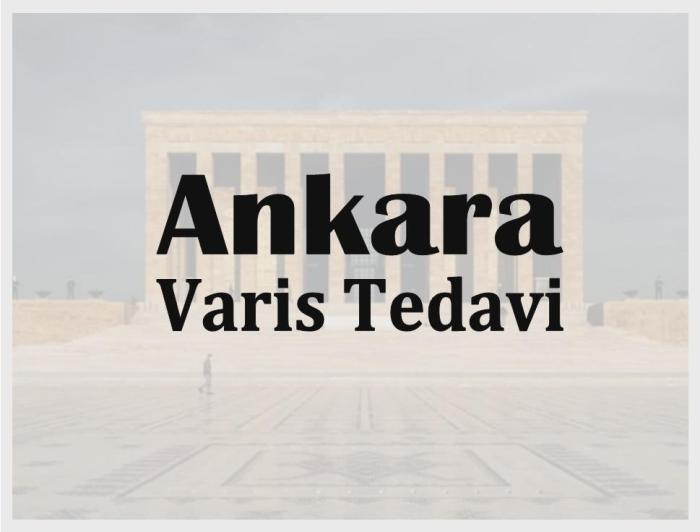 ankara varis tedavi